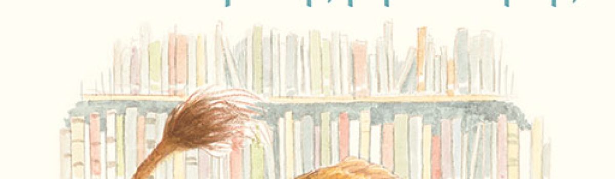 Το λιοντάρι της βιβλιοθήκης, της Μισέλ Νούντσεν (εικ.: Κέβιν Χοκς)